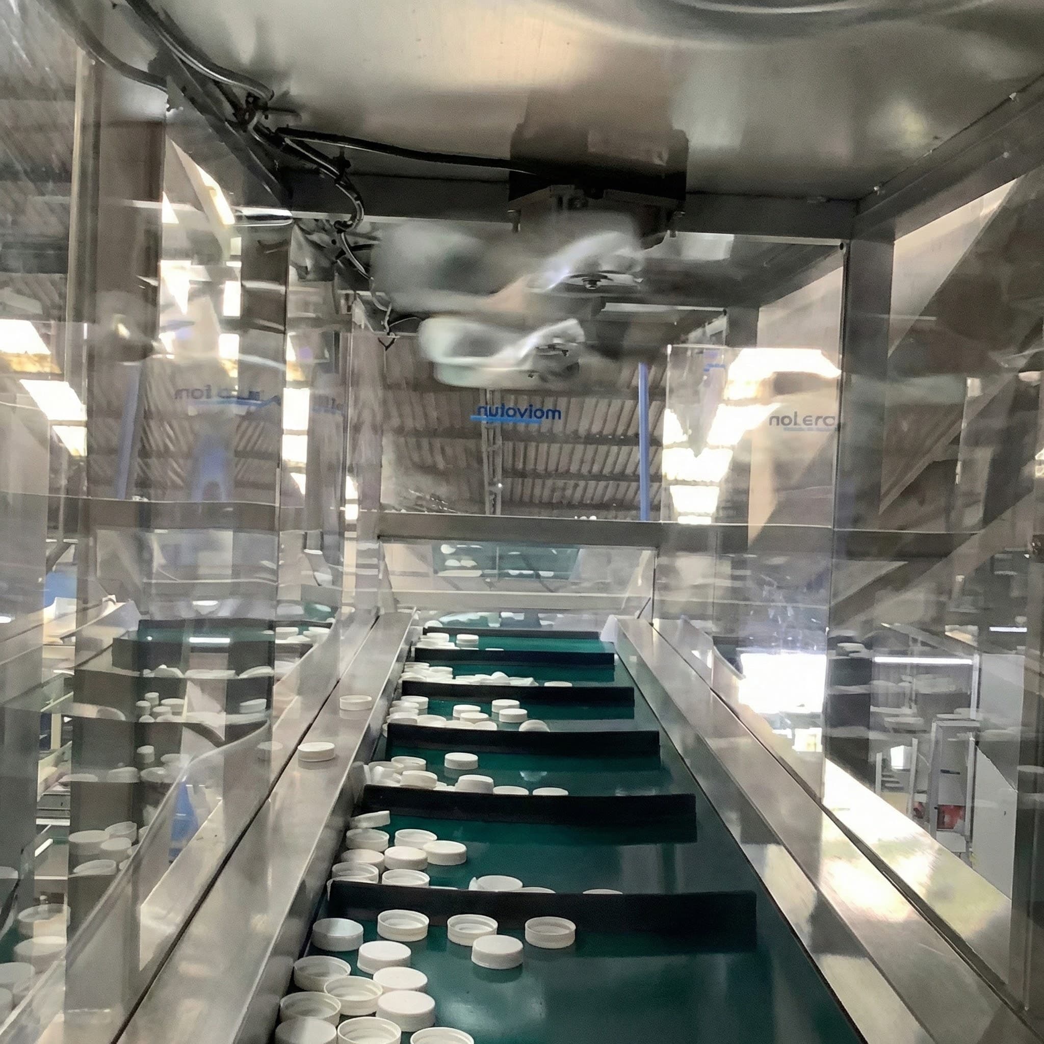 Esteira de Resfriamento (Ar Condicionado e Ventiladores)